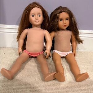 Our generation dolls and accessories lot